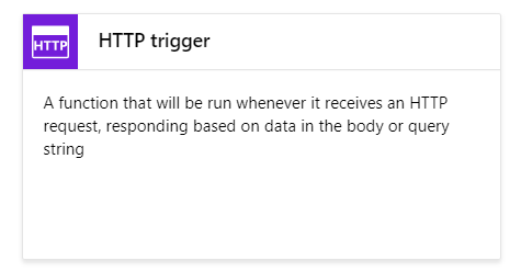 Azure Function HTTP Trigger