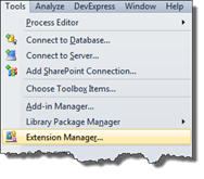 Extension Manager