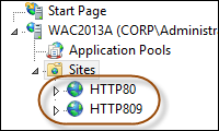 WAC Websites