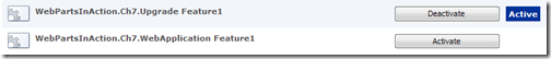 Feature activation in SharePoint 2010
