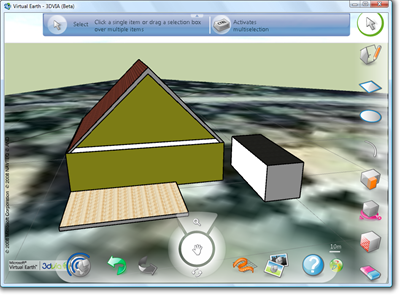Virtual Earth - 3DVIA (Beta)