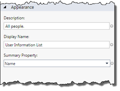 Properties of a LightSwitch entity