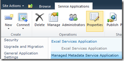 Managed Metadata Service