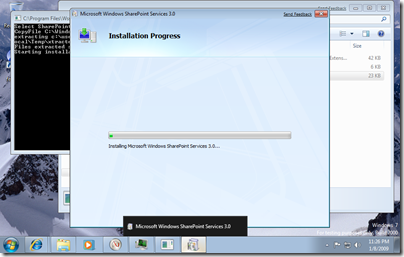 Installing WSS on Windows 7