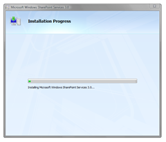 Installing WSS 3.0 on Windows Vista