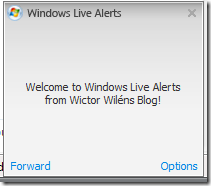 Windows Live Alerts